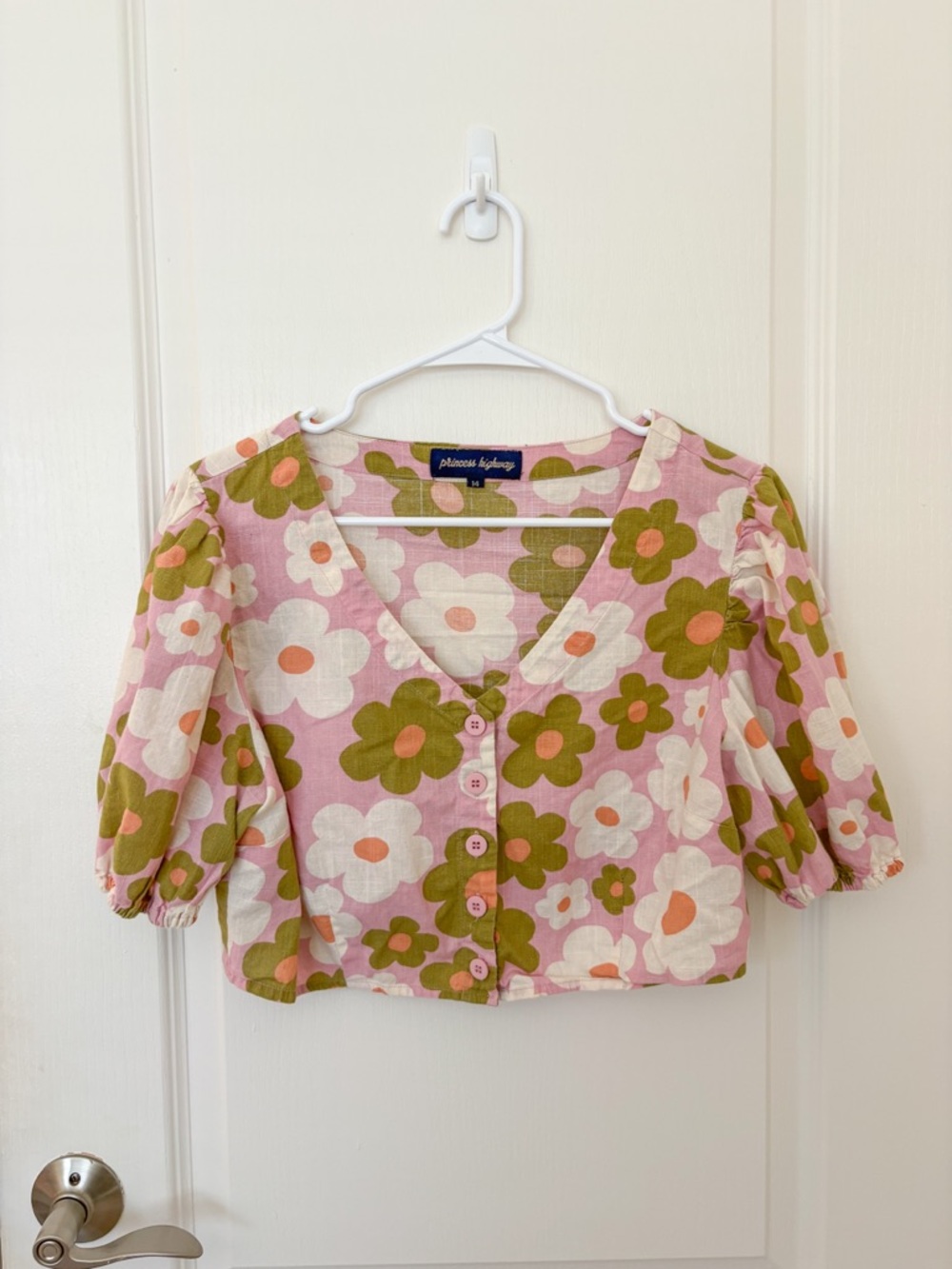 Princess Highway Floral Crop Top